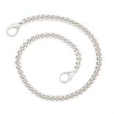 Portemonnee broek ketting | 2 karabijnhaken | 40 cm Broek ketting KETTING - ZILV - 40